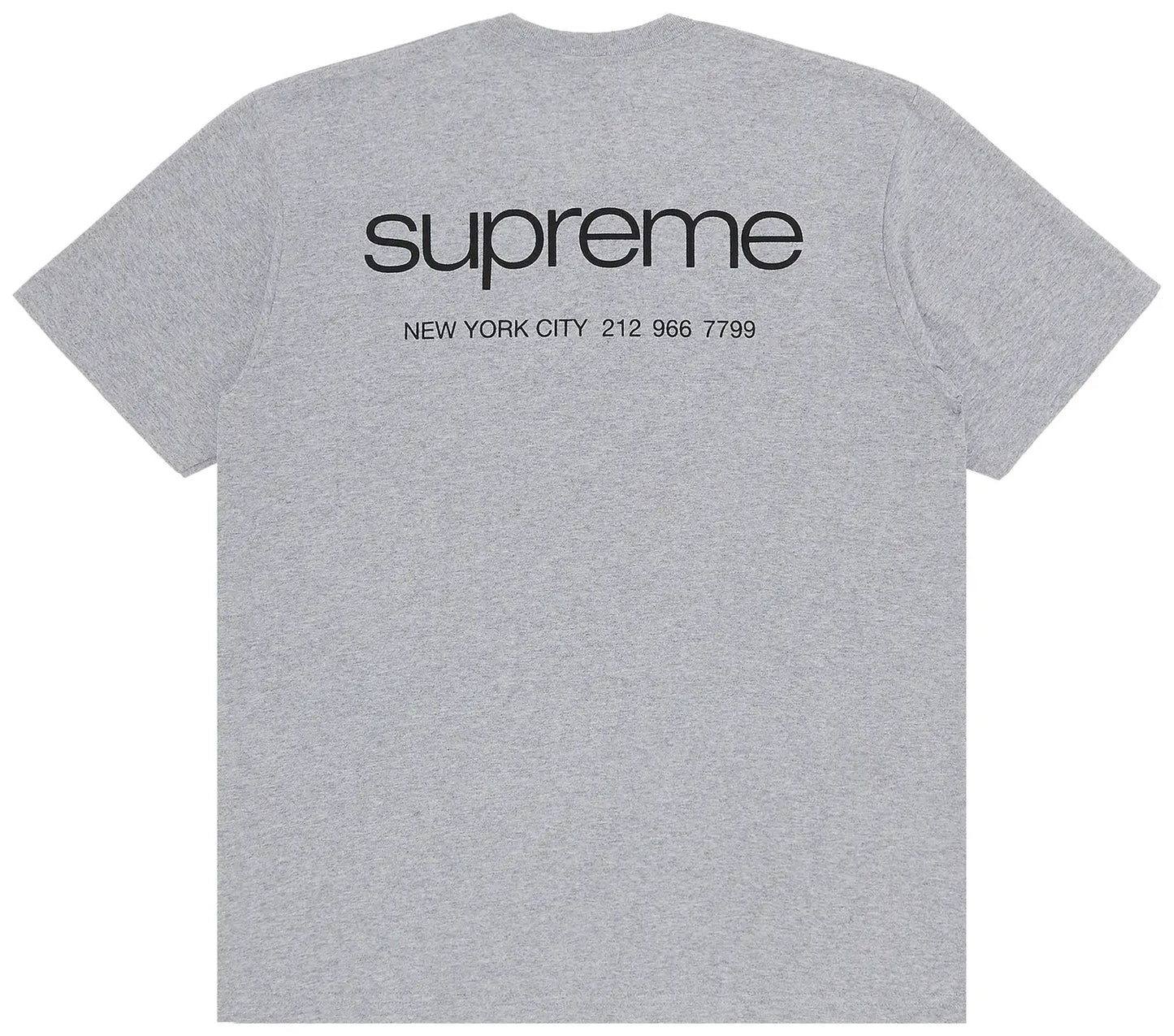 Supreme NYC T-Shirt Grey