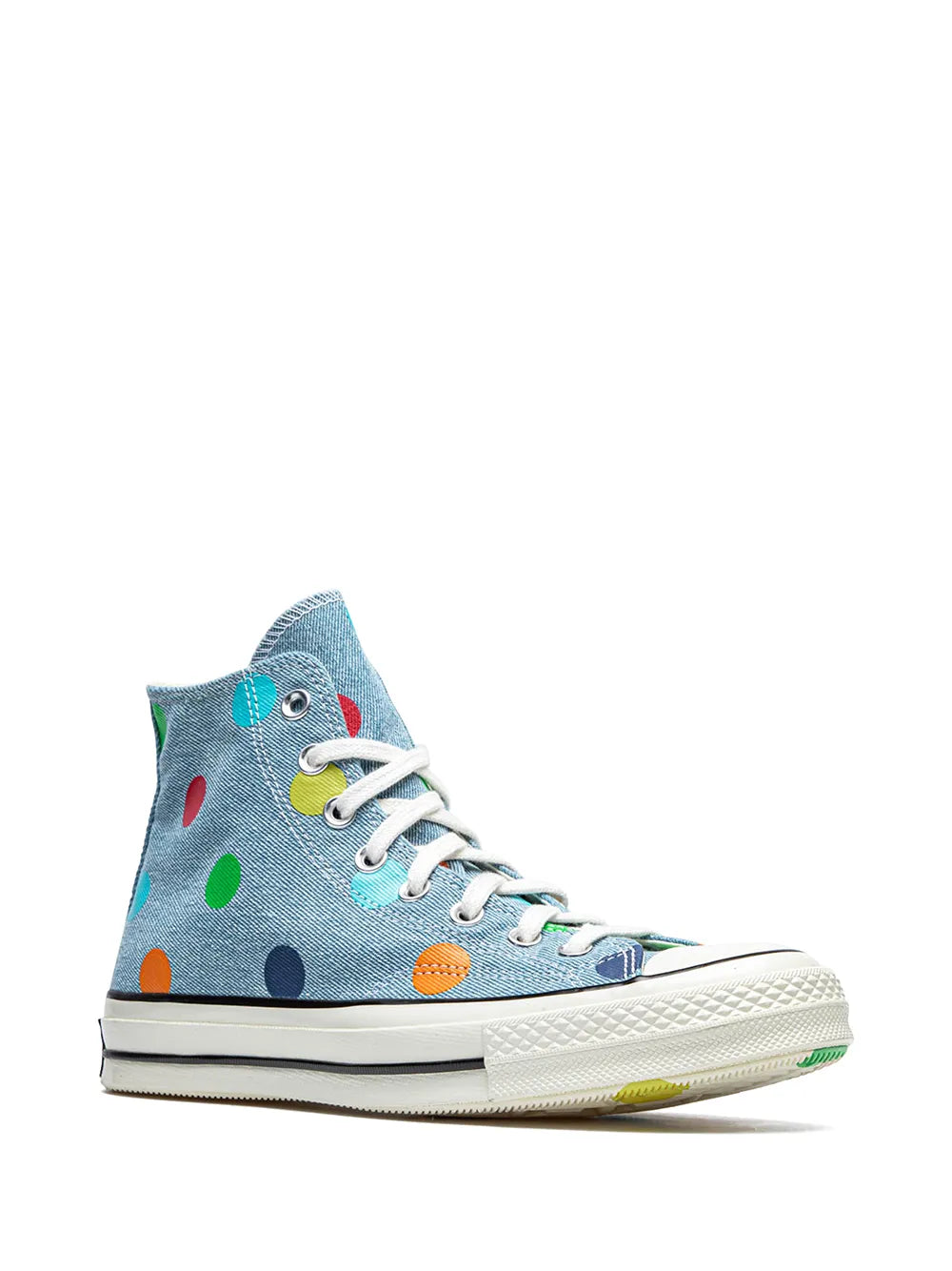 Converse All Star High Golf Le fleur Polka Dot Denim Sneaker
