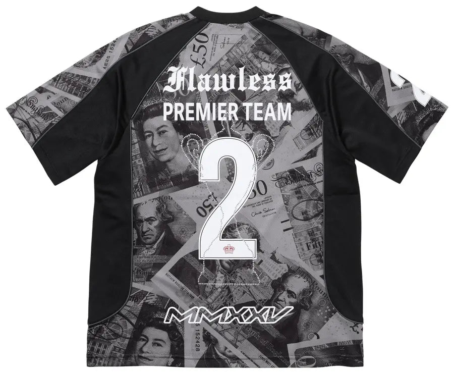 Supreme Pounds Soccer/Football Jersey T-Shirt Black