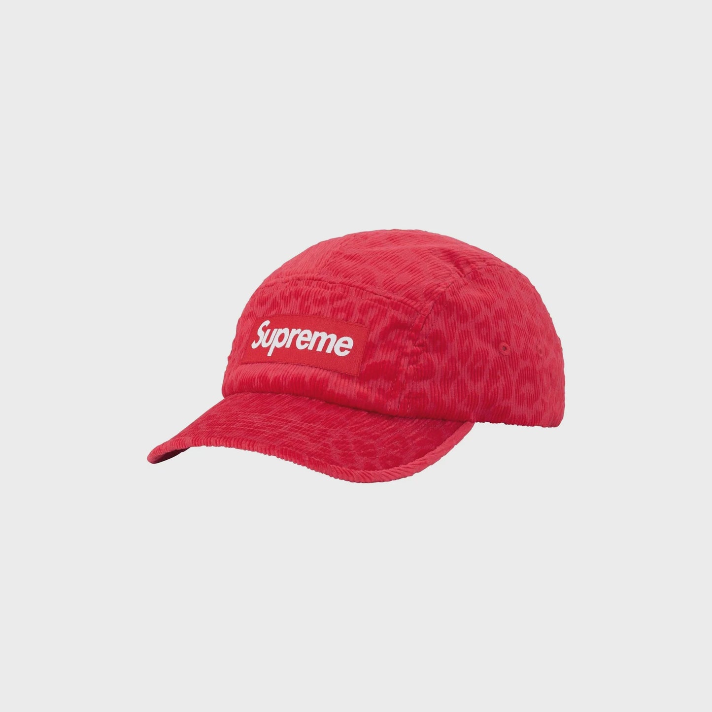 Supreme 5 Panel Cap Red