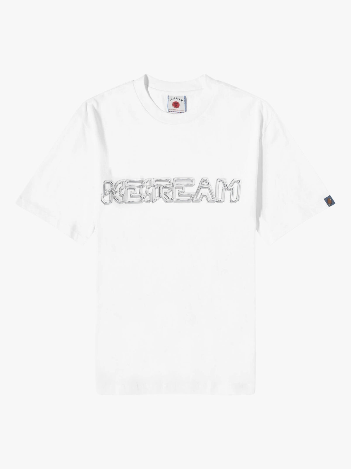 Ice Cream Men's Futuristic T-Shirt White