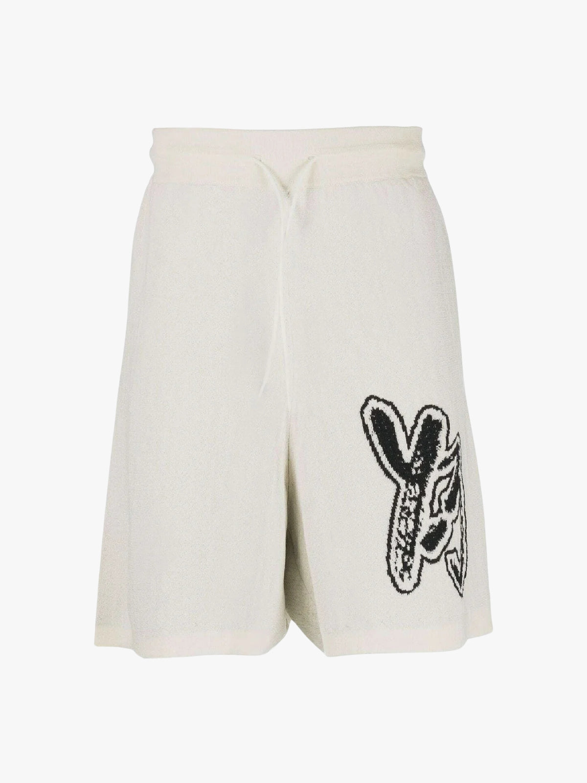 Y-3 Knit Shorts Off-White