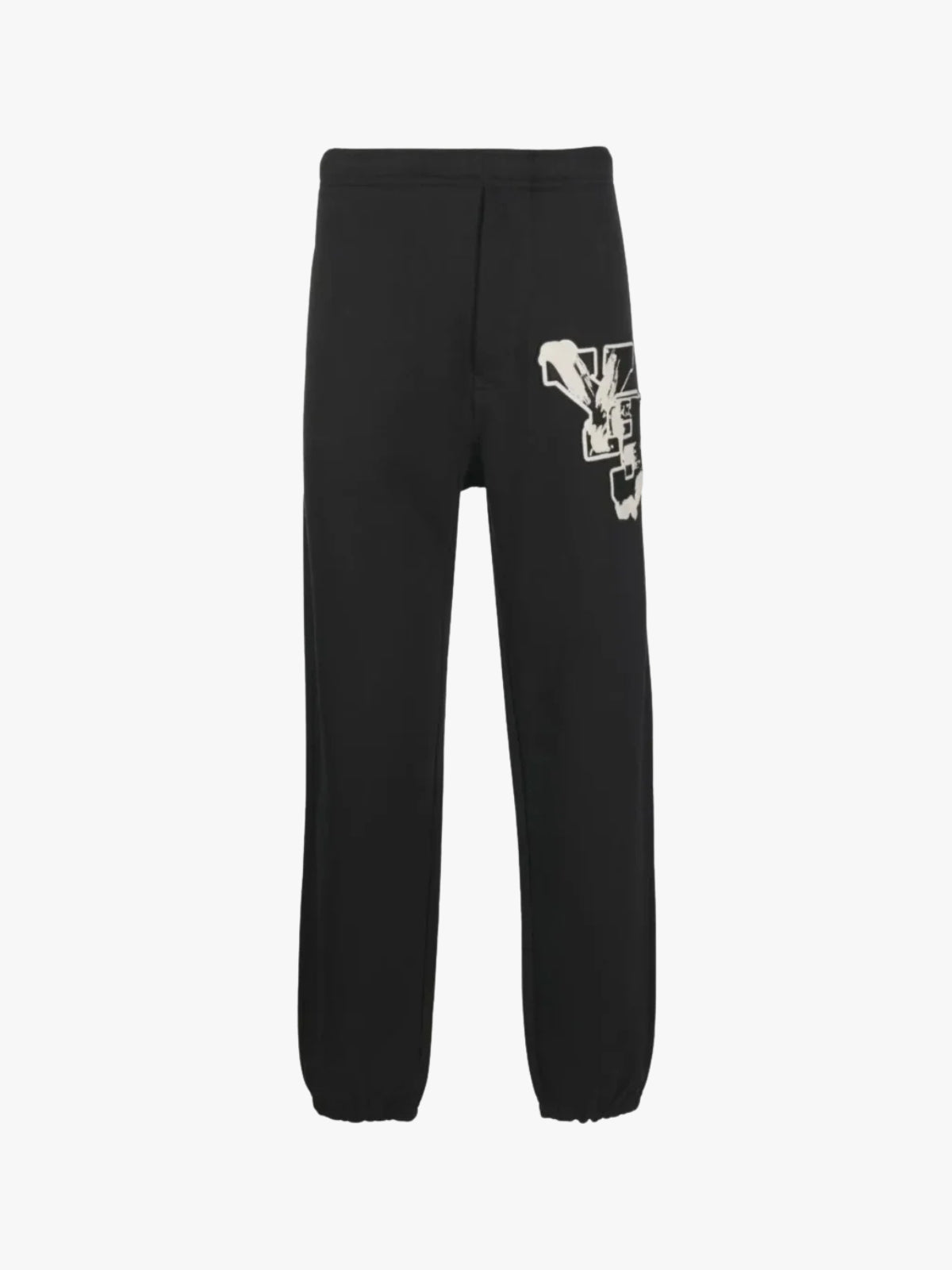 Y-3 Graphic French Terry Joggers Black