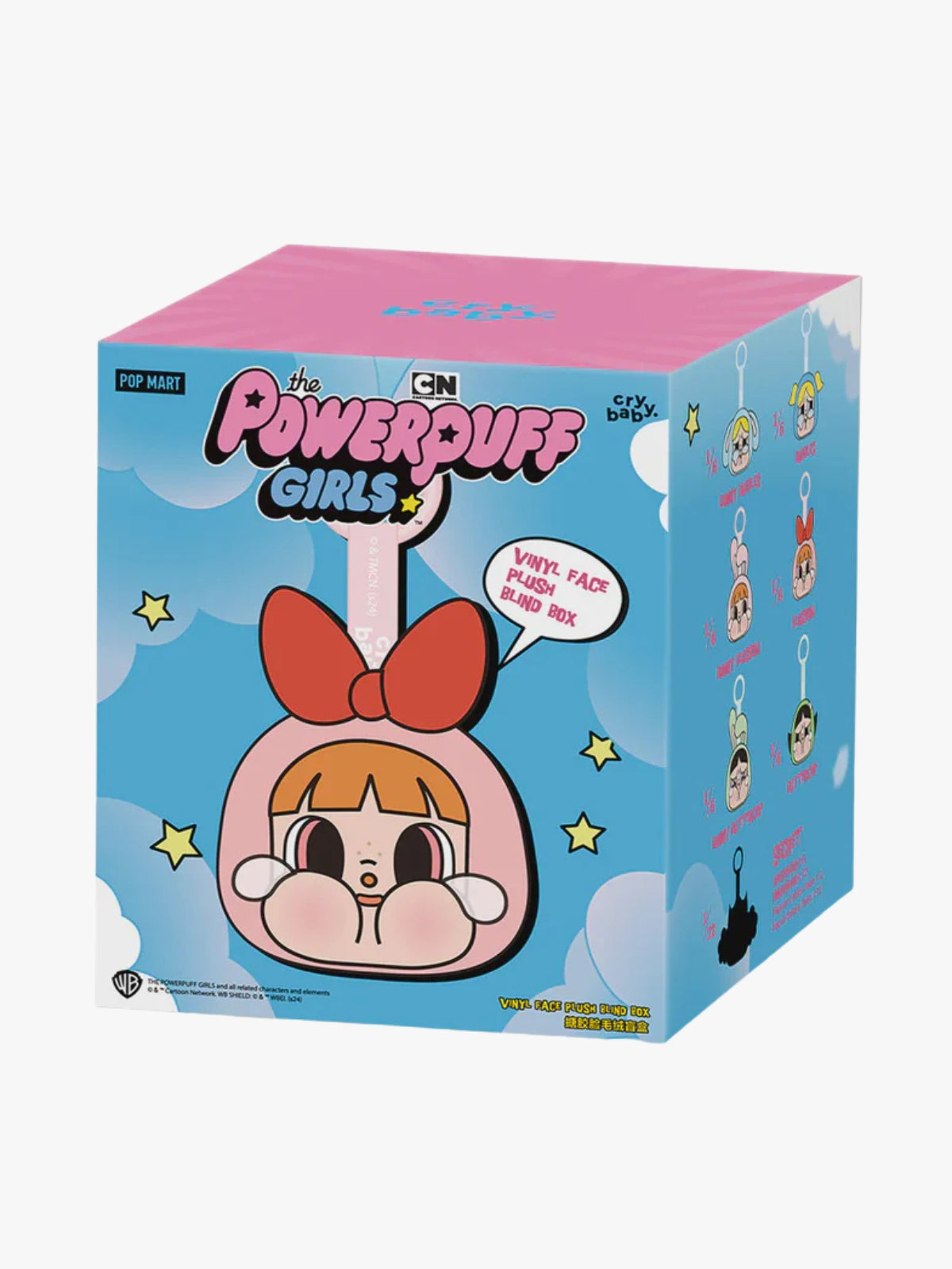Pop Mart CRYBABY × Powerpuff Girls Series-Vinyl Face Plush Blind Box