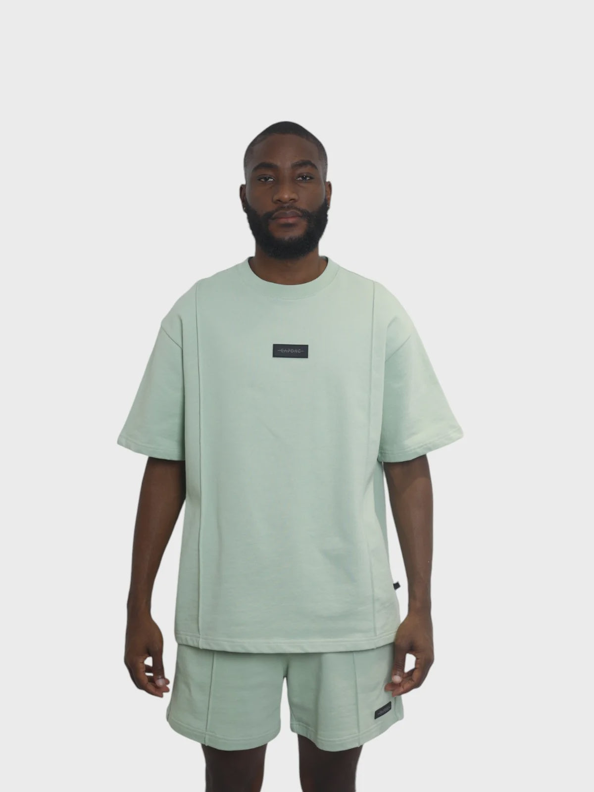 Capone T-Shirt Lounge Wear Oversized Mint