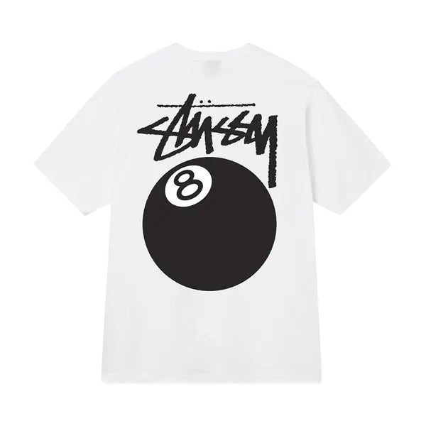 Stussy 8-Ball T-Shirt White