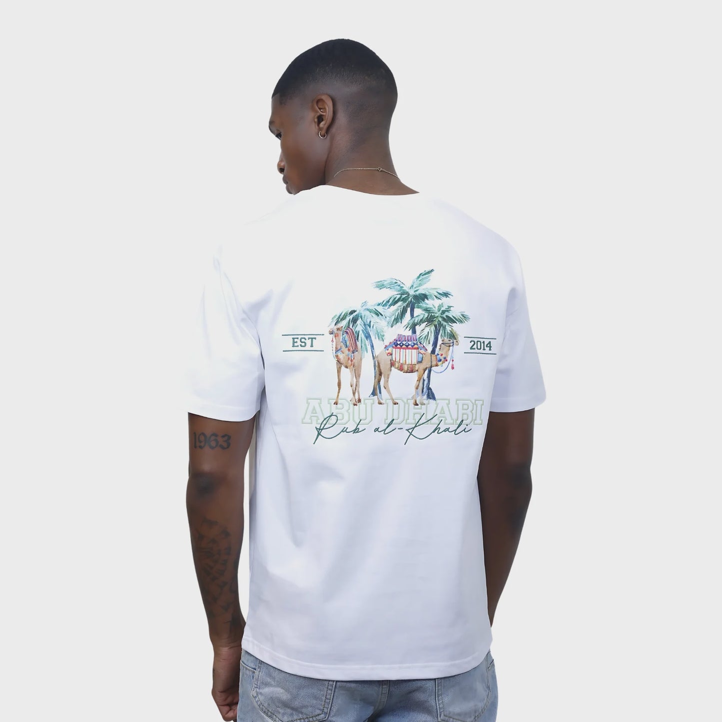 Capone T-Shirt Desert Camel White