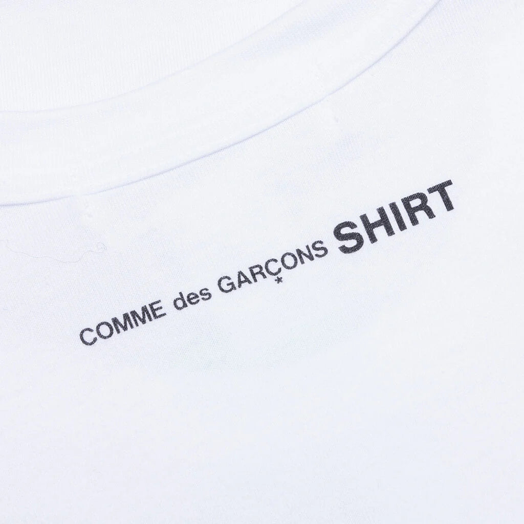 Comme Des Garcons Oversized T-Shirt White