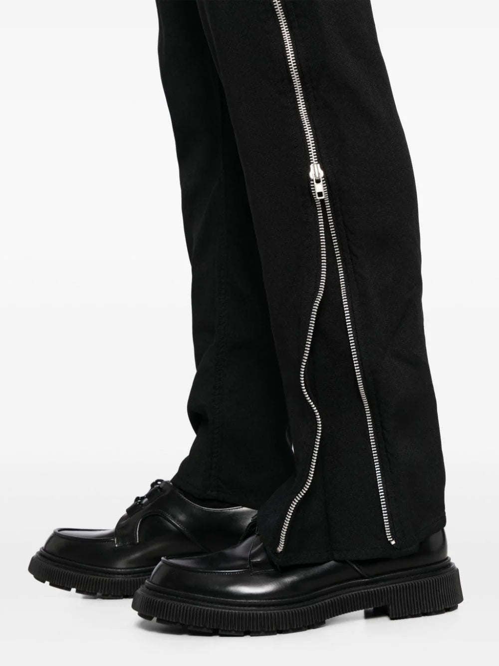 Comme Des Garcons Black Zip Detail Pants