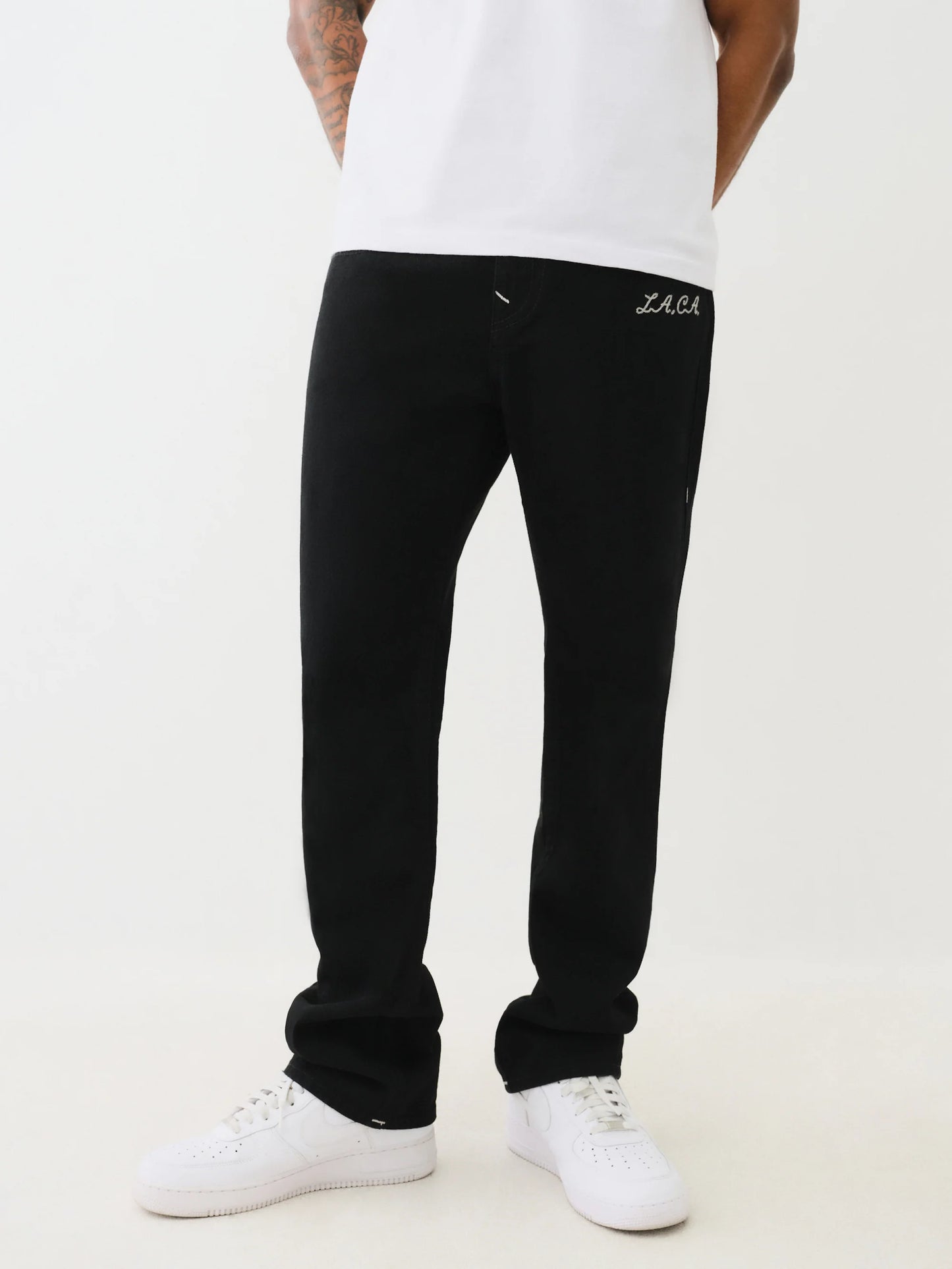 True Religion Edgy Ricky Sn Flap 2Sb Black Rinse