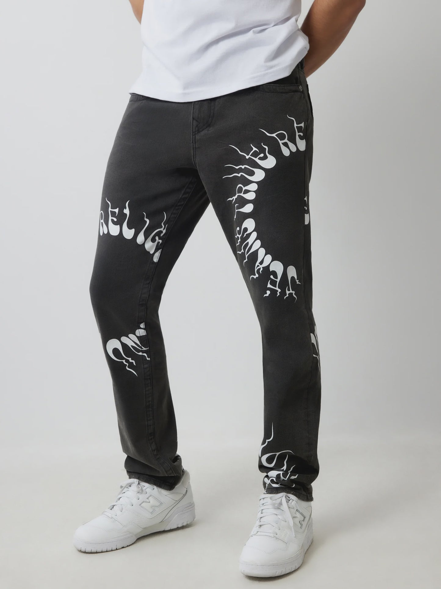True Religion Dark Society Rocco Sn Flp 32In Medley Black Wash
