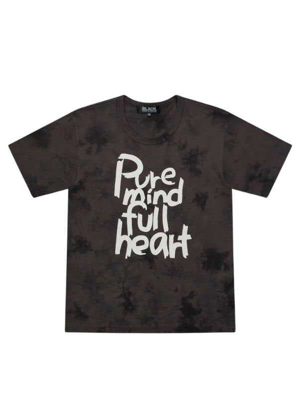 CDG Black Pure Mind Full Heart Tee