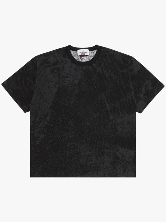 Stone Island x Supreme T-Shirt Black