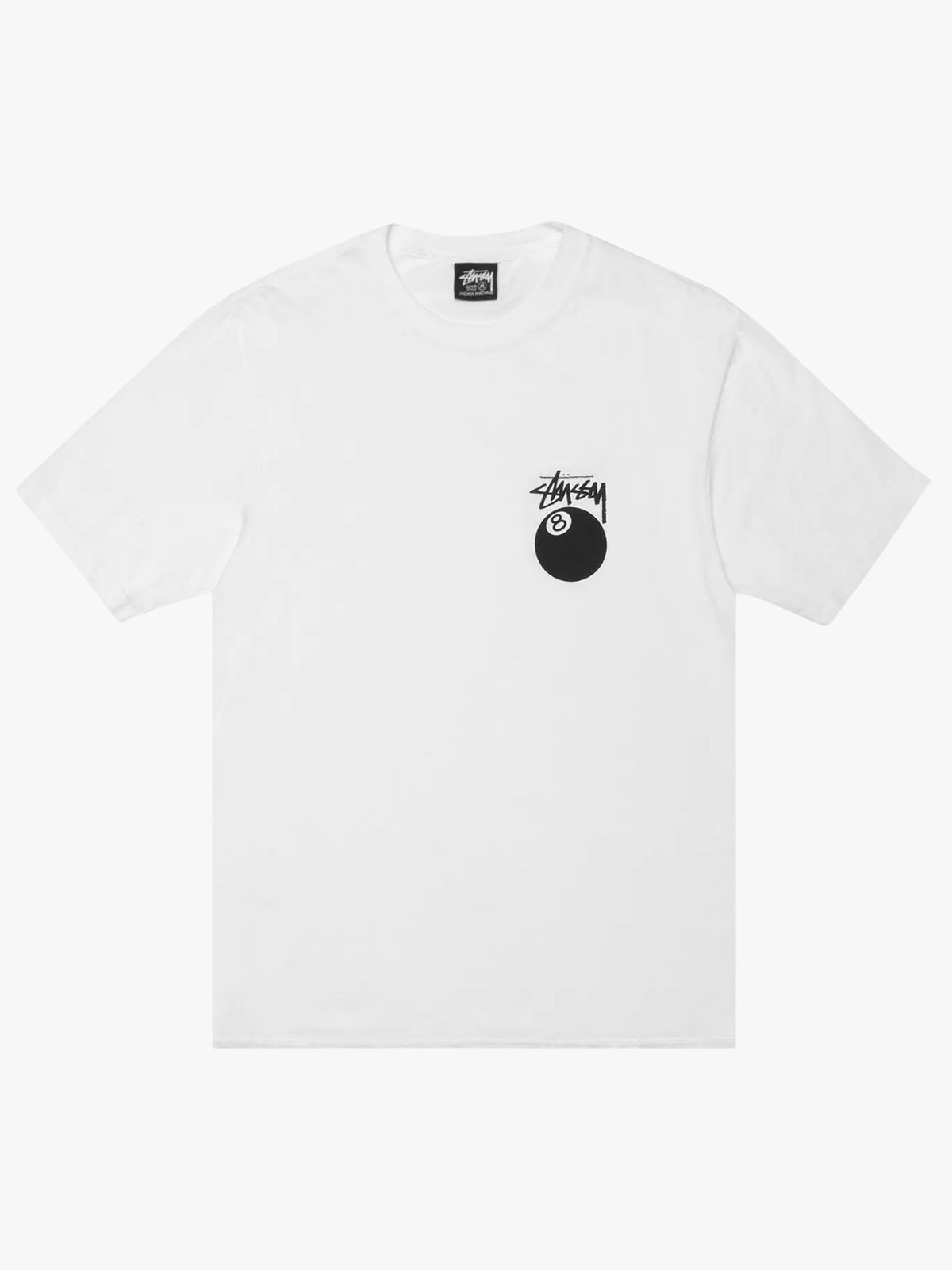 Stussy 8-Ball T-Shirt White