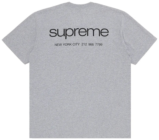 Supreme NYC T-Shirt Grey