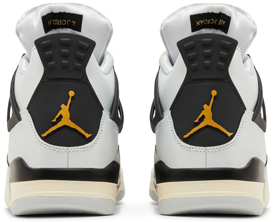 Air Jordan 4 Retro GS Pure Platinum- Metallic Gold