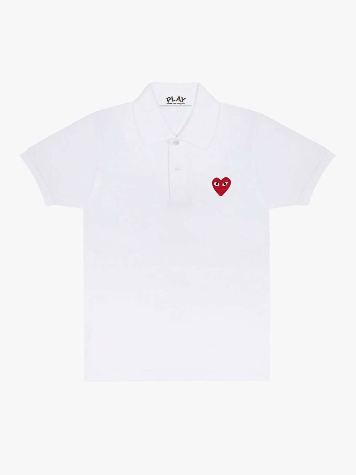 Comme Des Garcons Play Golfer White-Red