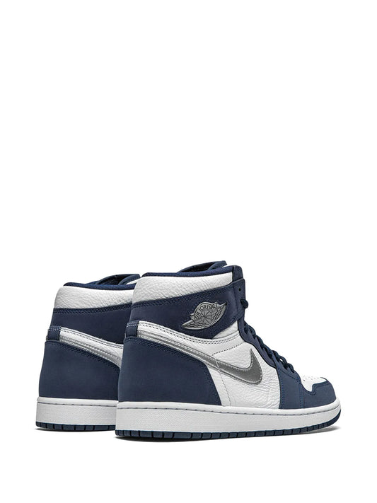 Air Jordan 1 Retro High co.JP 'Midnight Navy' Suitcase Special Box