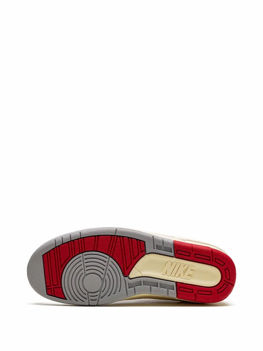 Off White x Air Jordan 2 Low Sneakers White-Red