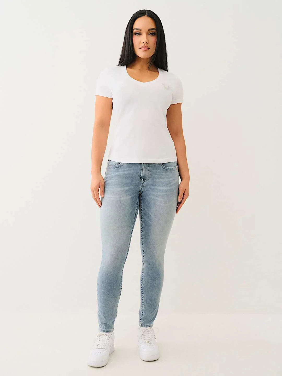True Religion Jennie Mr Curvy Skinny Peak Spot