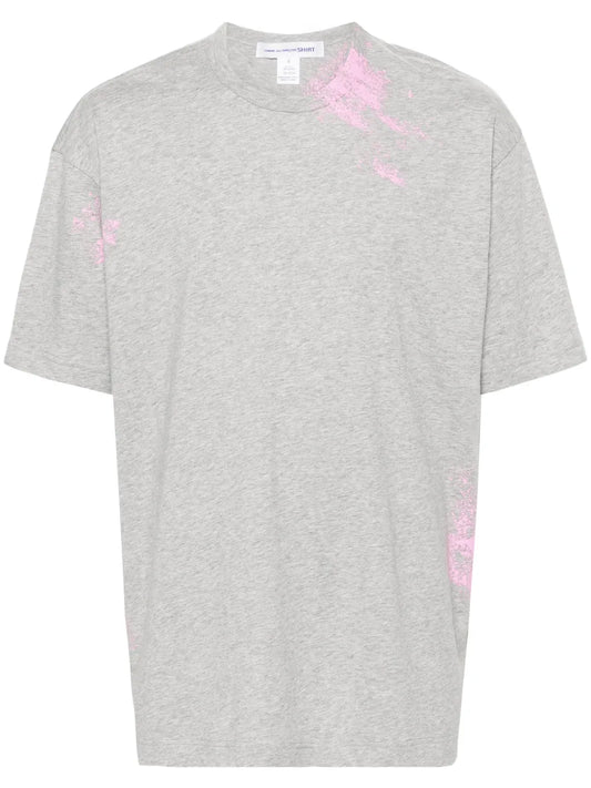 Comme Des Garcons Oversized Splatter Tee