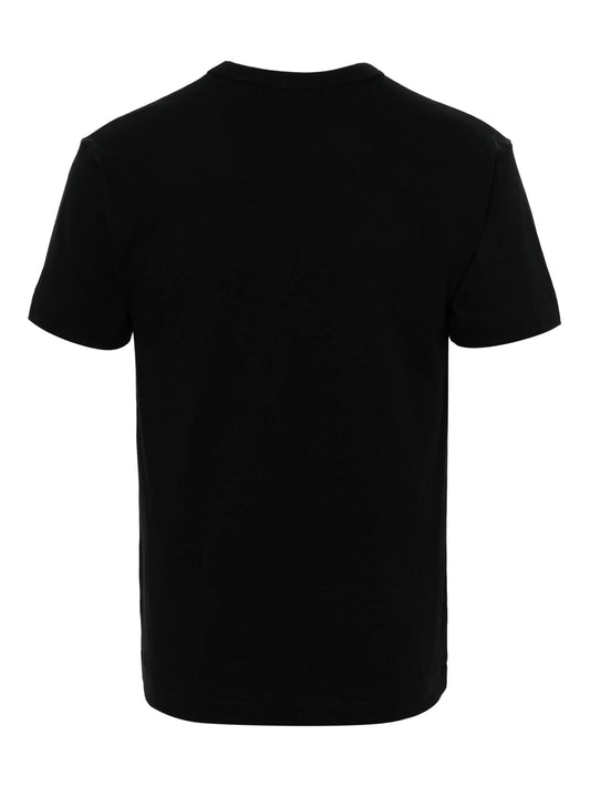 Comme Des Garcons Play Logo Tee Black
