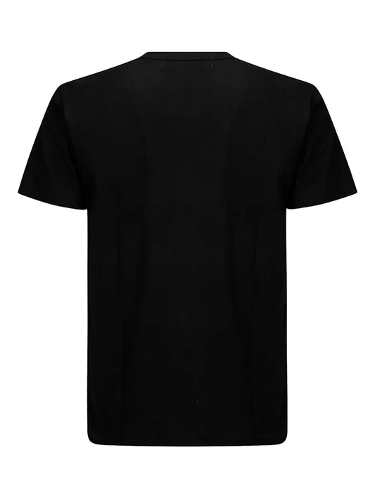 Comme Des Garcons Play Double Heart T-Shirt Black