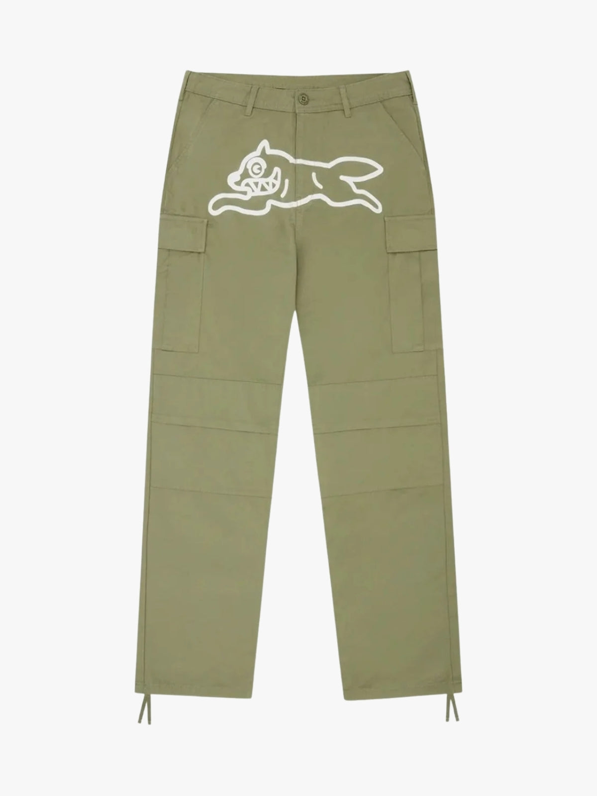 Ice Cream Running Dog Cargo Pants Green
