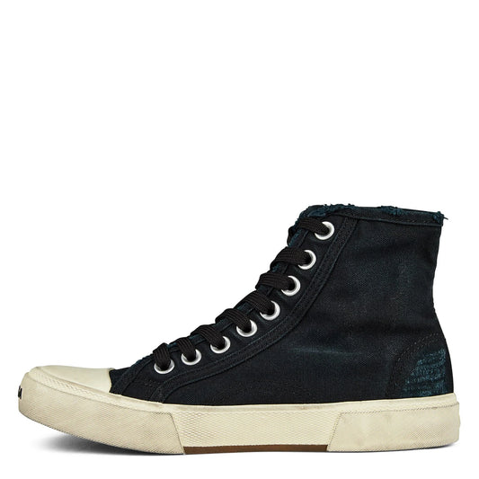 Balenciaga Pairs Hightop Sneaker Washed Black - Pre-Loved