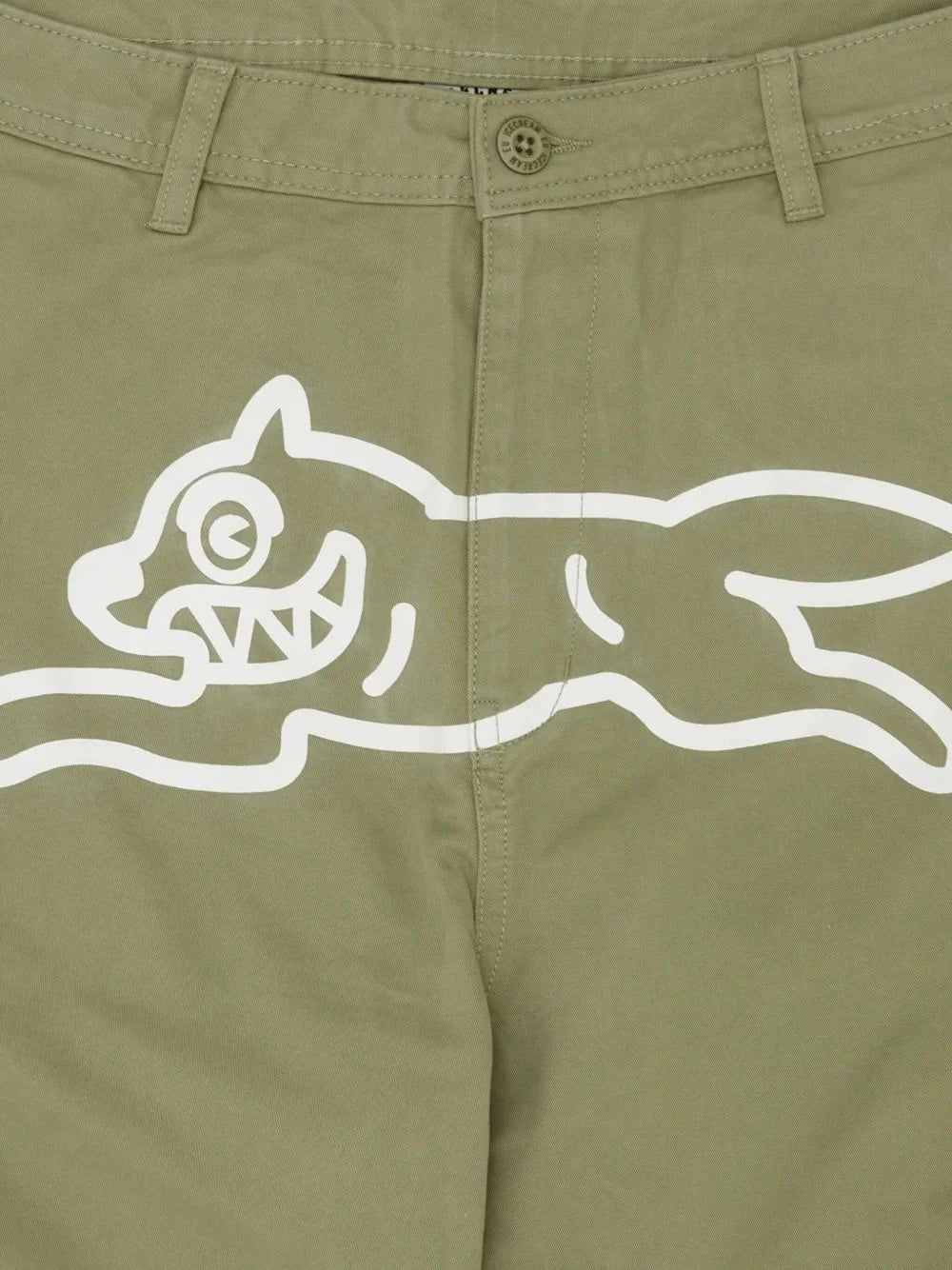 Ice Cream Running Dog Cargo Pants Green
