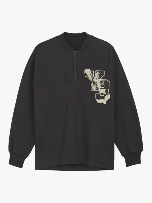 Y-3 Half-zip sweater -Black