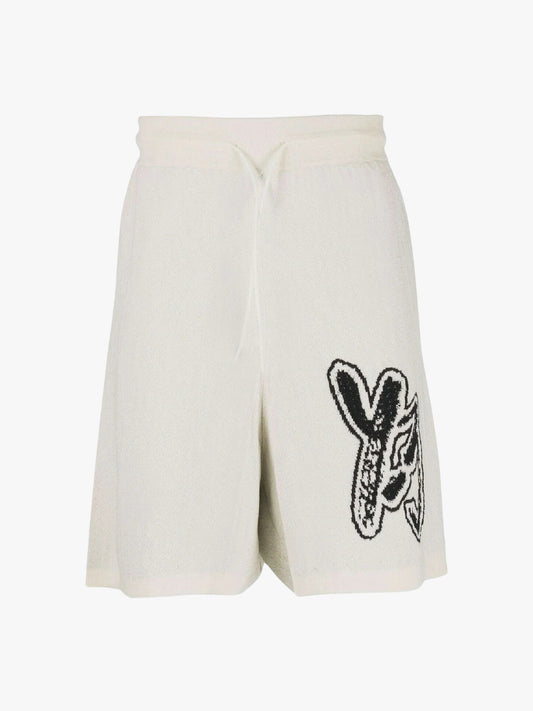 Y-3 Knit Shorts Off-White