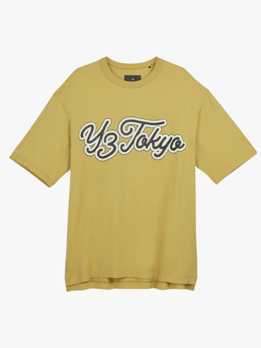 Y-3 Graphic Short Sleeve Yellow