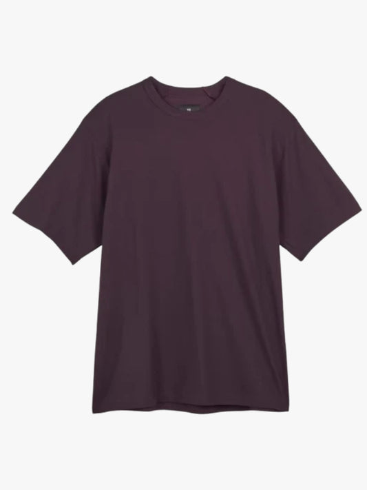Y-3 Crepe Jersey Short Sleeve- Purple