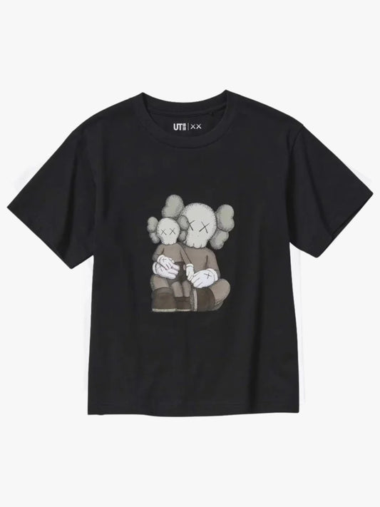 Kaws Big Logo tee black