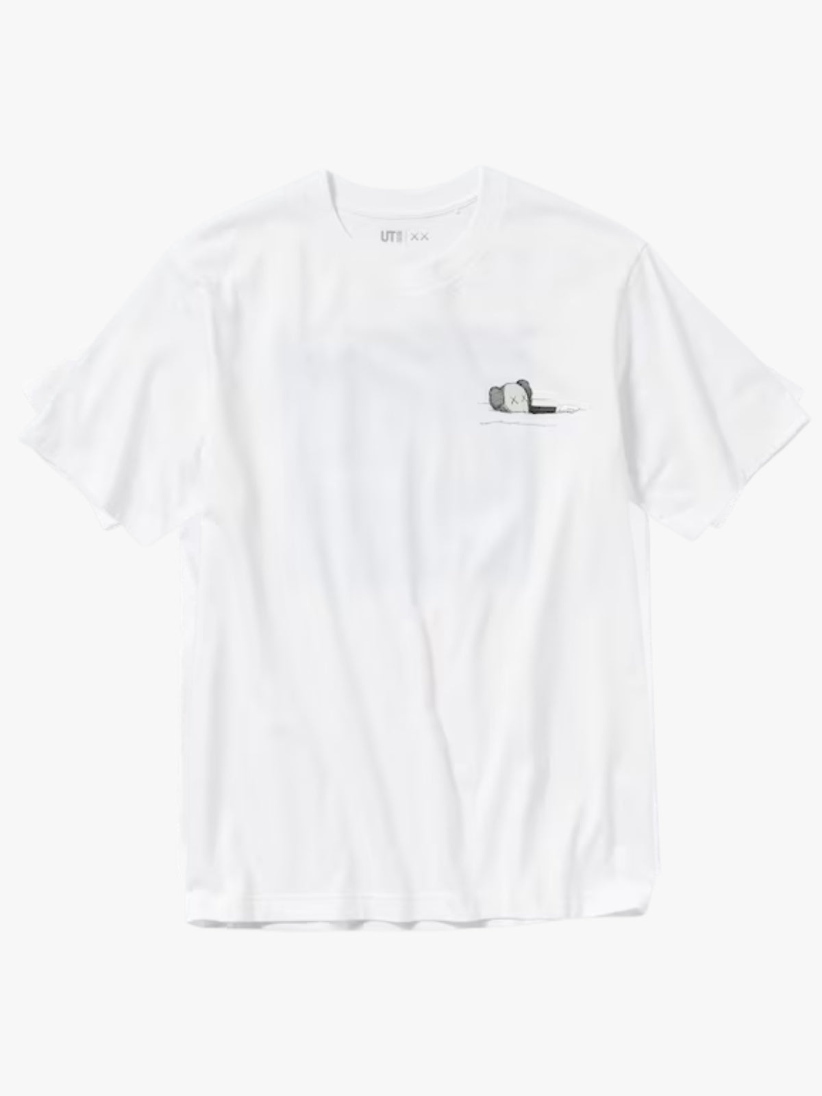 Kaws Side Logo White Tee
