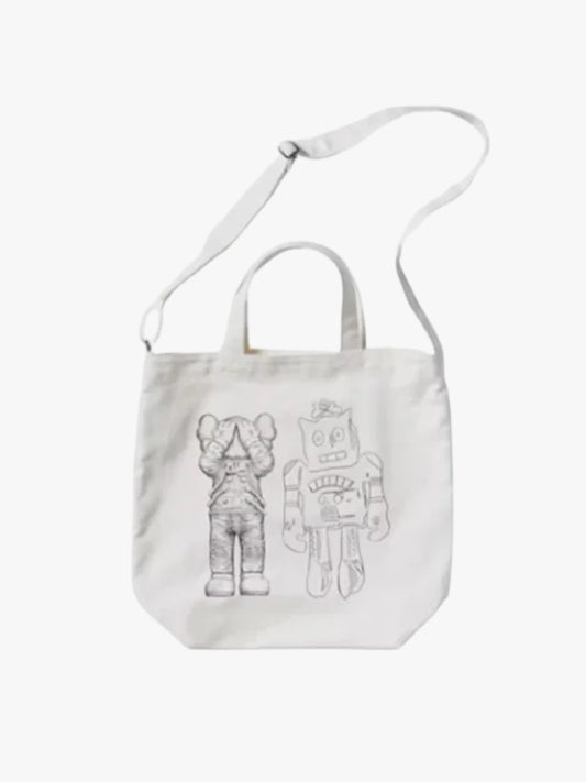 Kaws Tote Bag Cream