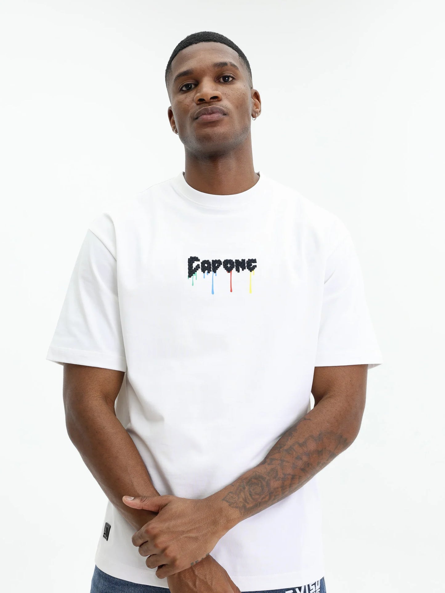 Capone Lego Drip T-Shirt White