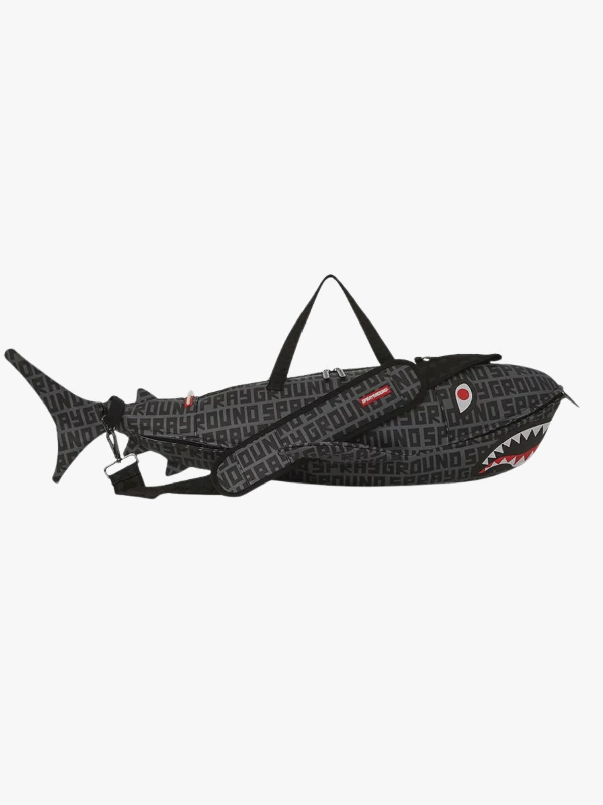 Sprayground  Shark Duffle Bag Black-Grey