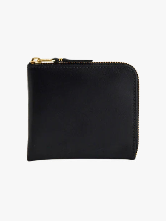 Comme Des Garcons Half Zip Wallet Navy