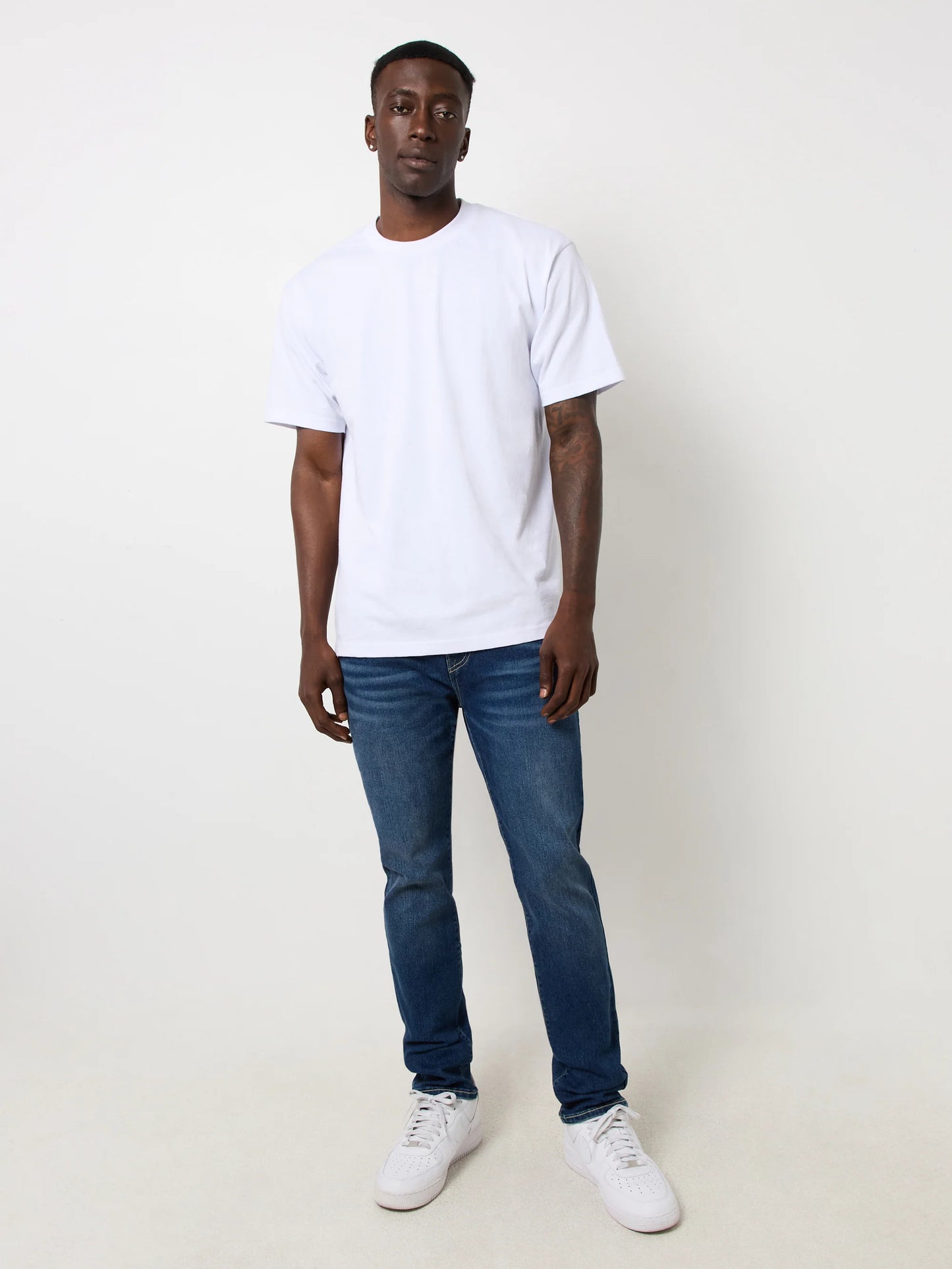 True Religion Rocco Sn Flap Skinny Medium Blizzard Wash Denim Jean