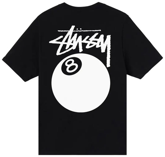 Stussy 8-Ball T-Shirt Black