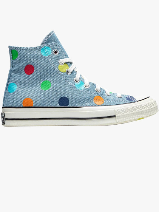 Converse All Star High Golf Le fleur Polka Dot Denim Sneaker