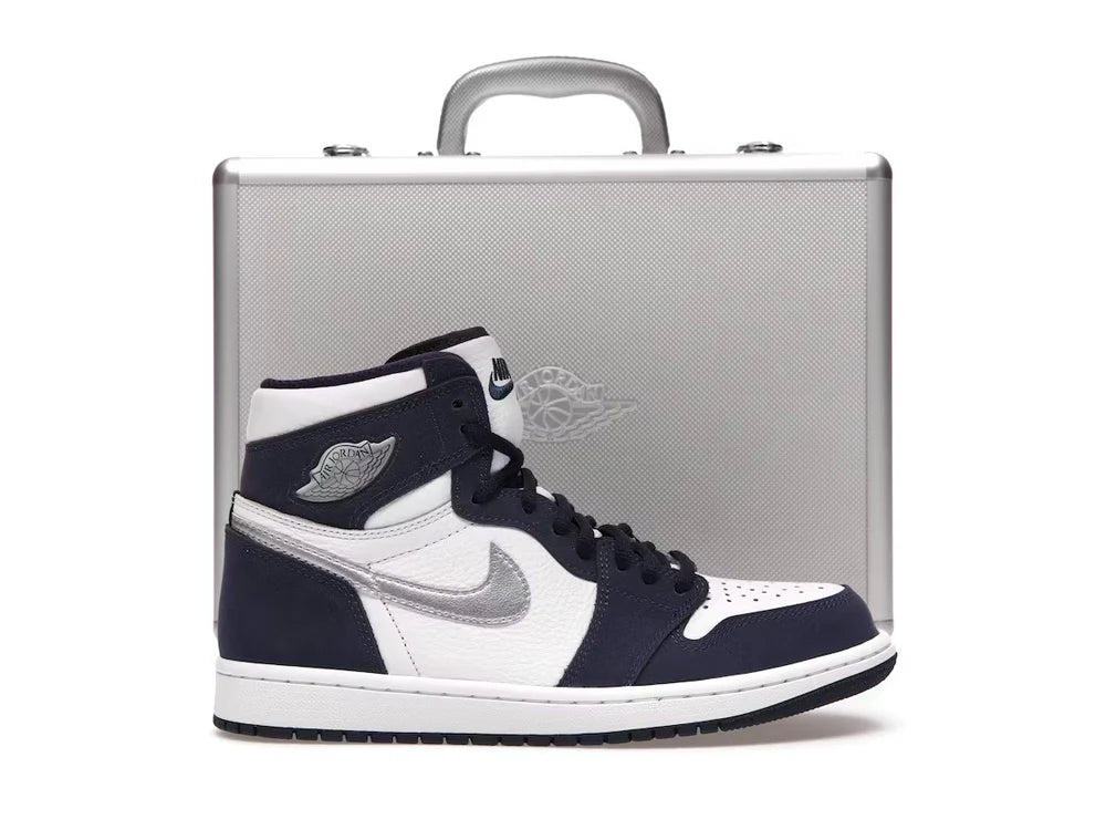 Air Jordan 1 Retro High co.JP 'Midnight Navy' Suitcase Special Box