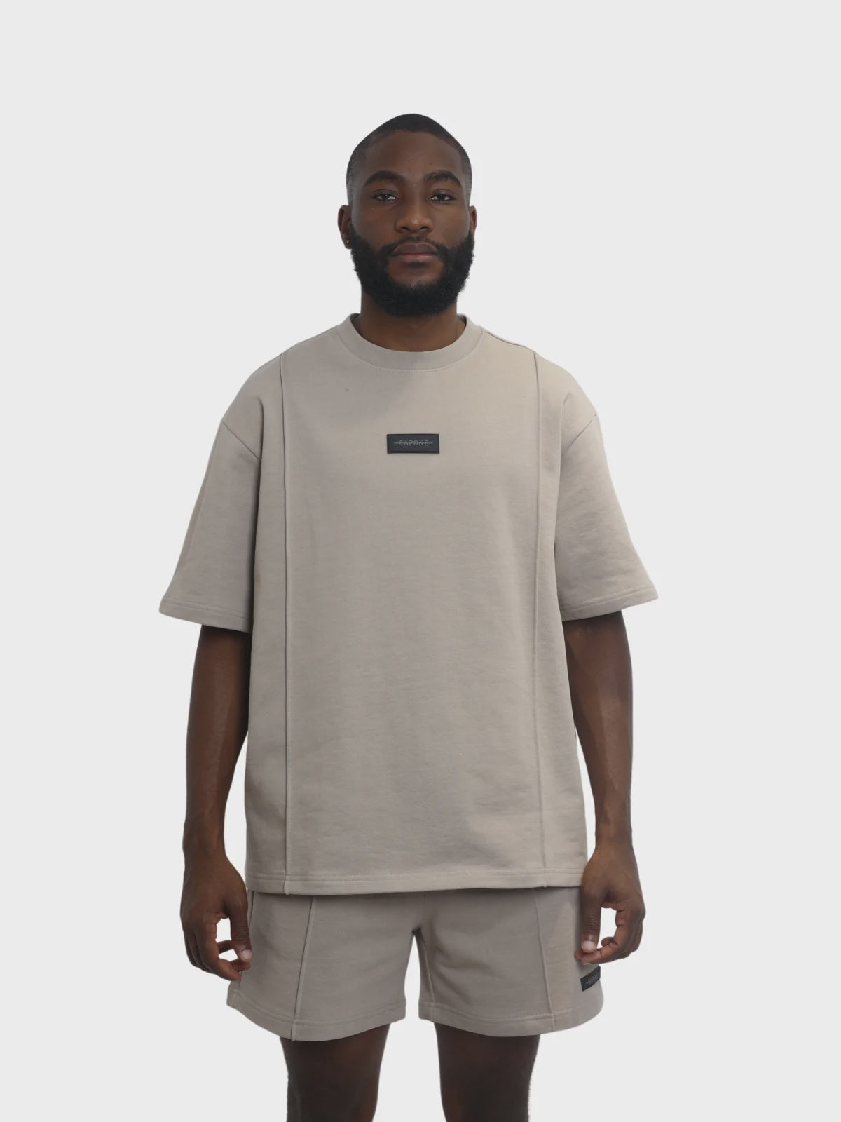 Capone T-Shirt Lounge Wear Oversized Cinnamon