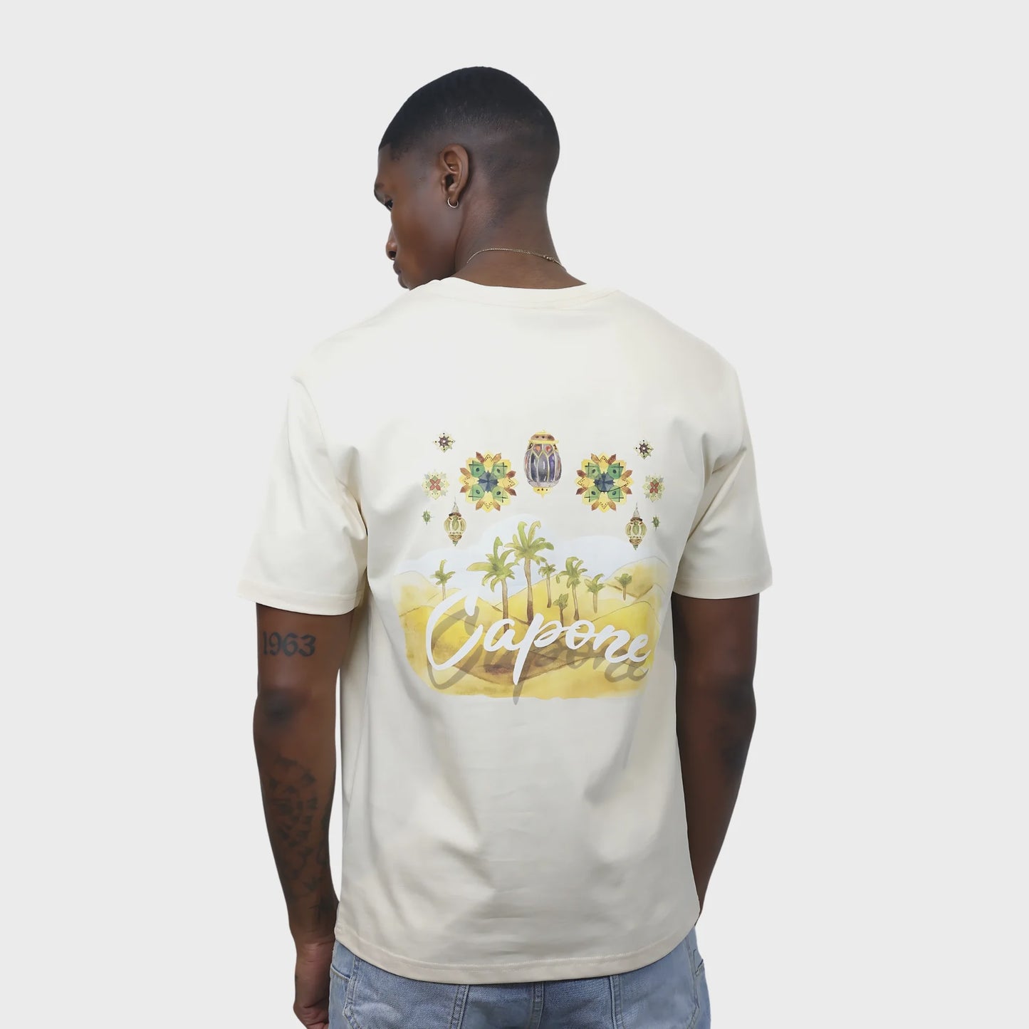 Capone T-Shirt Desert Palm Beige
