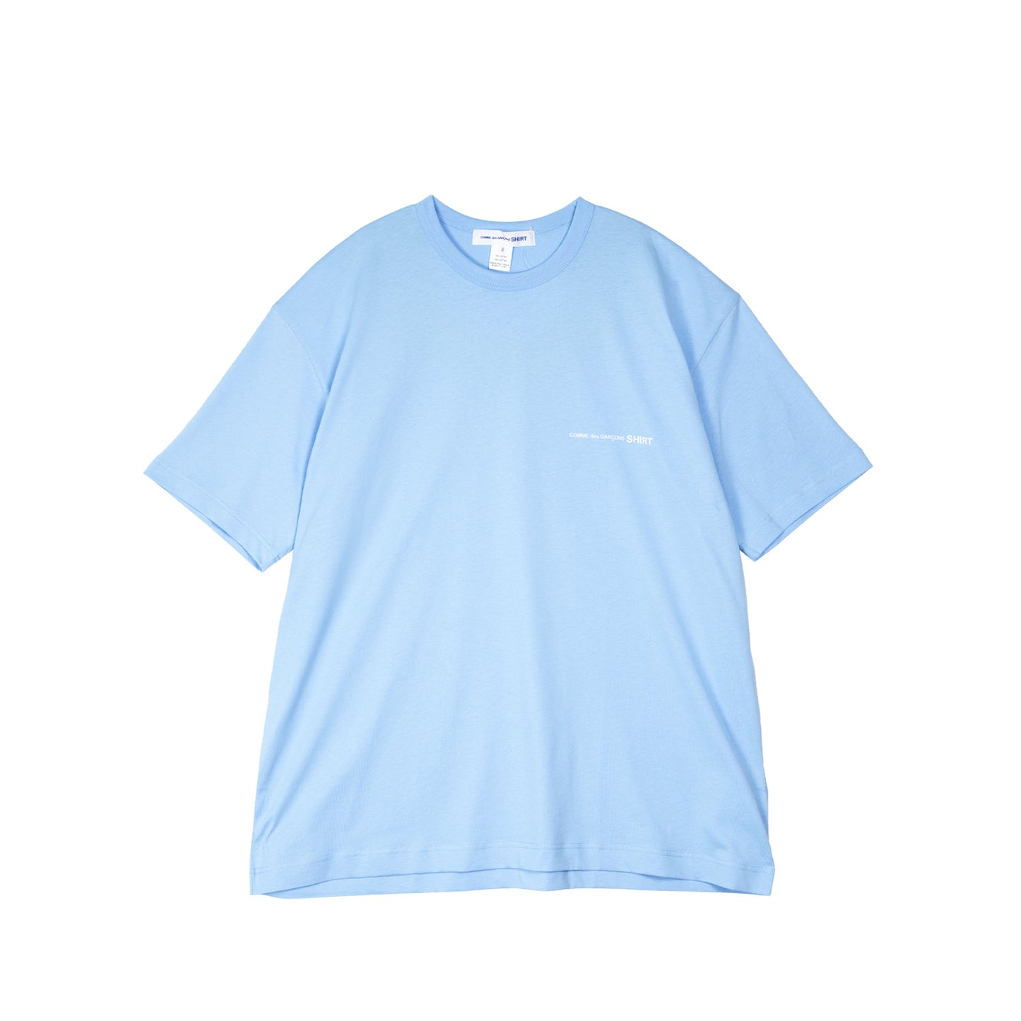 CDG Shirt Oversized Tee Blue