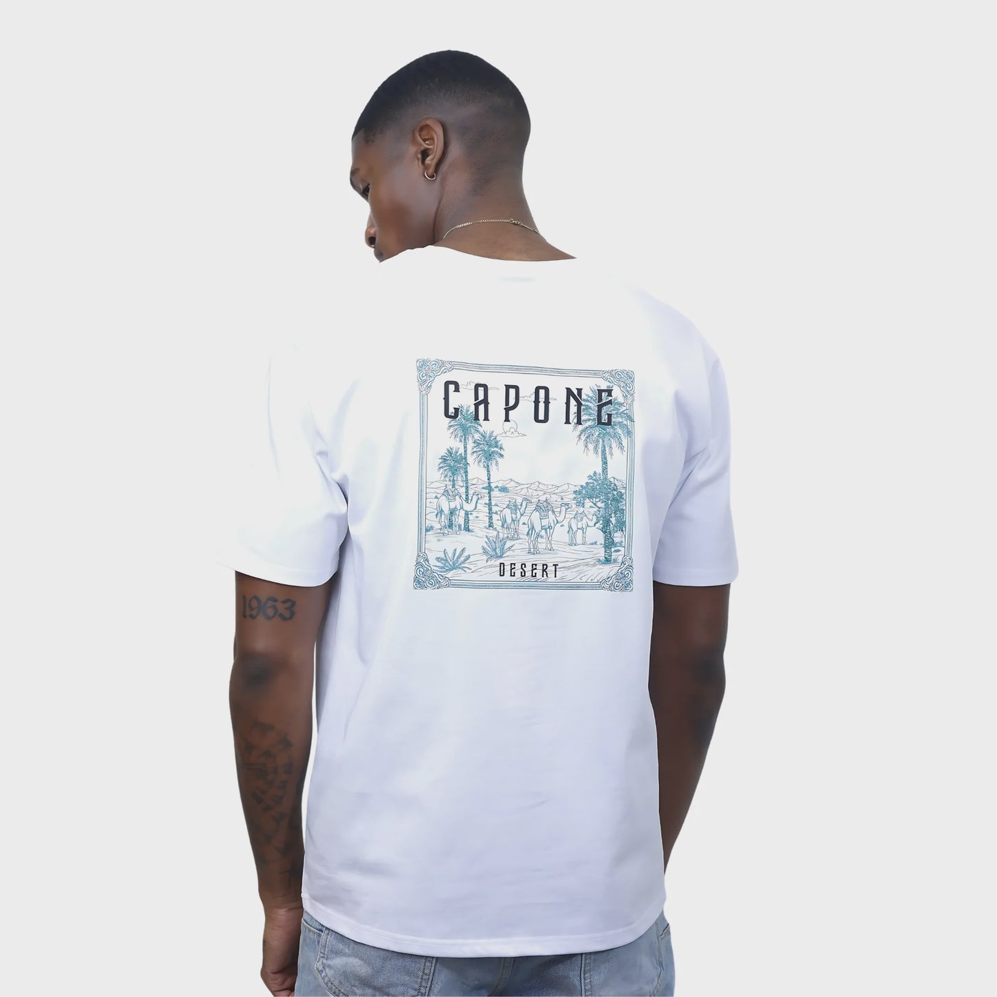Capone T-Shirt City Portrait White