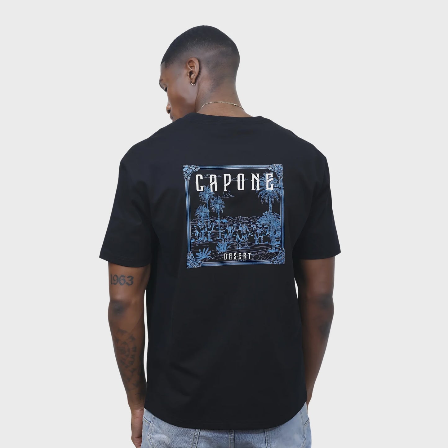 Capone T-Shirt City Portrait Black