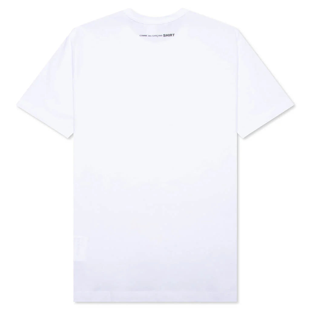 Comme Des Garcons Oversized T-Shirt White